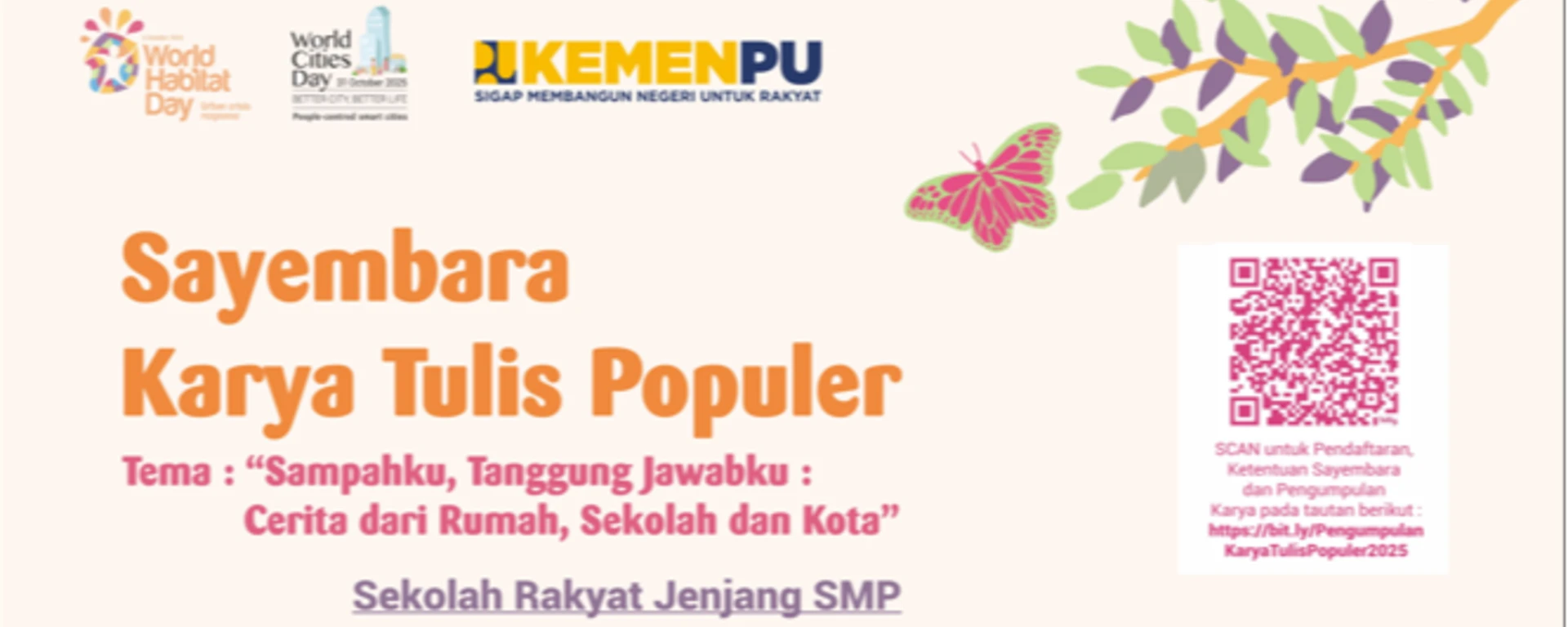 Sayembara karya tulis SR SMP