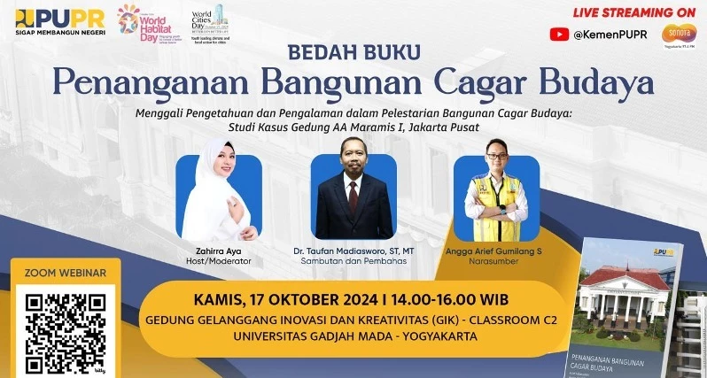 Bedah Buku "Penanganan Bangunan Cagar Budaya"